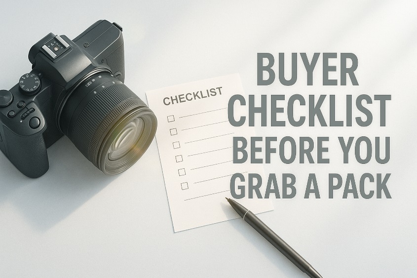 Buyer Checklist Before You Grab A Pack
