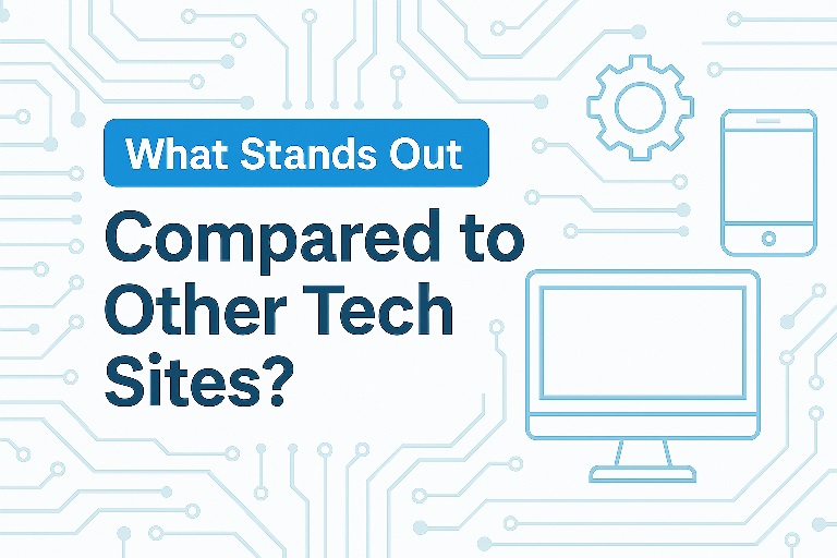 What Stands Out Compared to Other Tech Sites