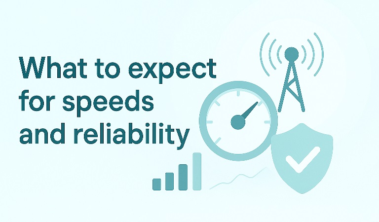 What to expect for speeds and reliability