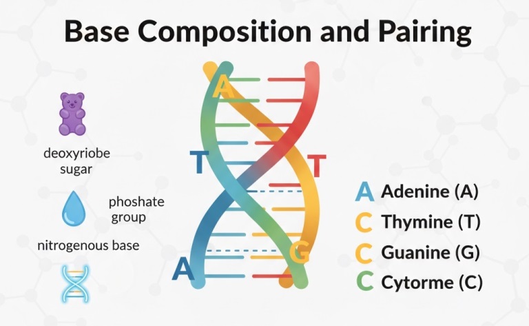 Base Composition and Pairing