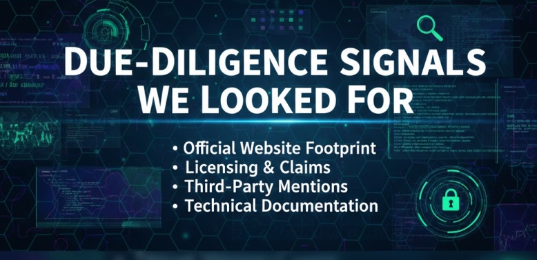 Due-Diligence Signals We Looked For