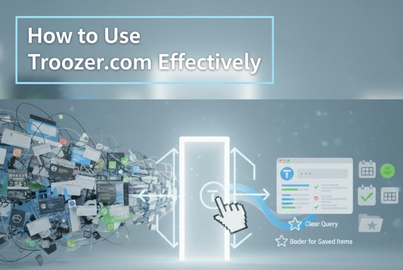 How to Use Troozer.com Effectively