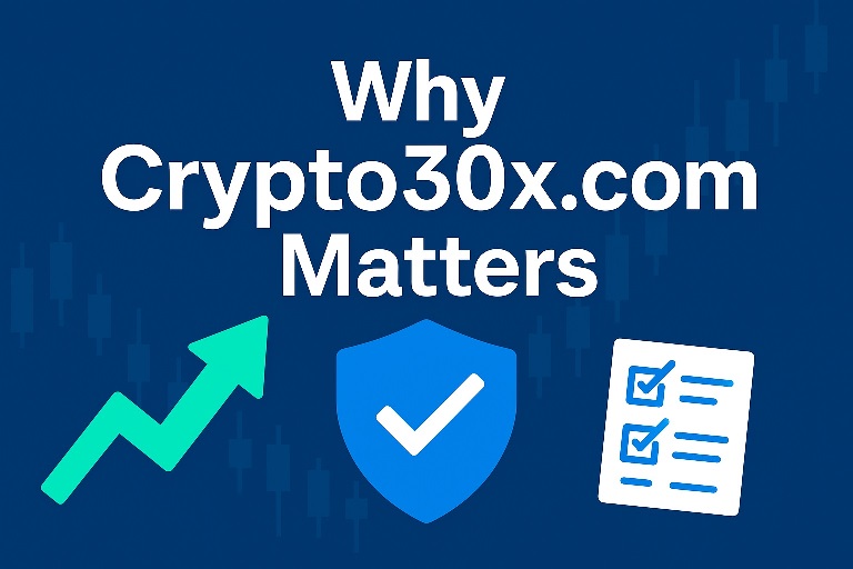 why crypto30x.com matters