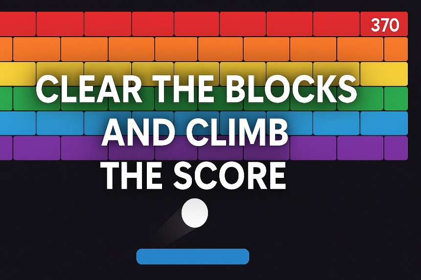 Clear the blocks and climb the score