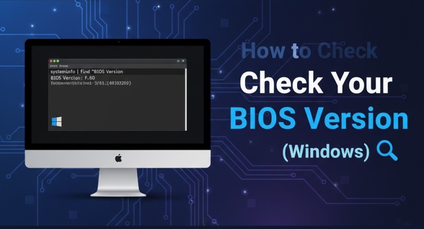 How to check your current BIOS version (Windows)