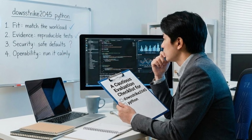 A Cautious Evaluation Checklist for dowsstrike2045 python