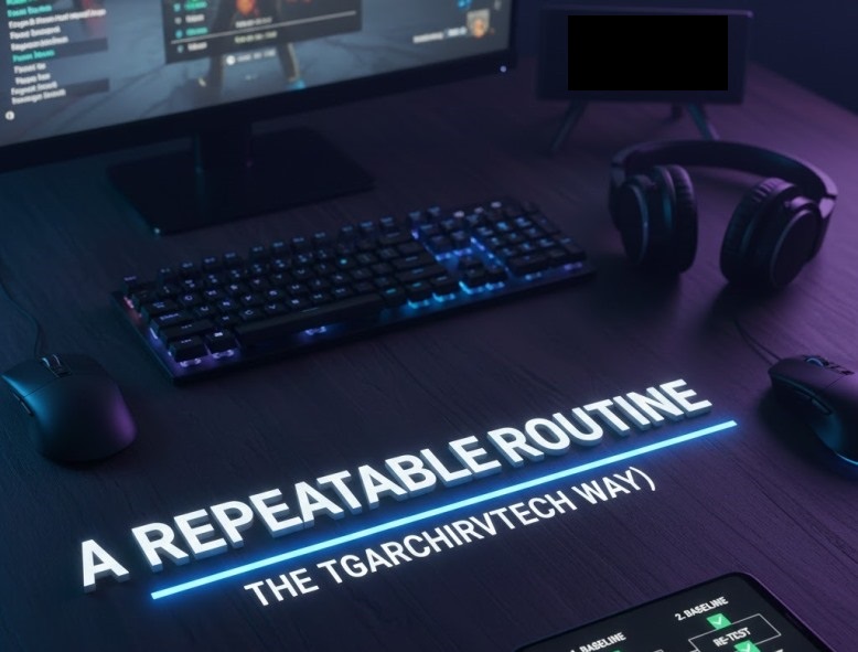 A repeatable tuning routine (the Tgarchirvetech way)