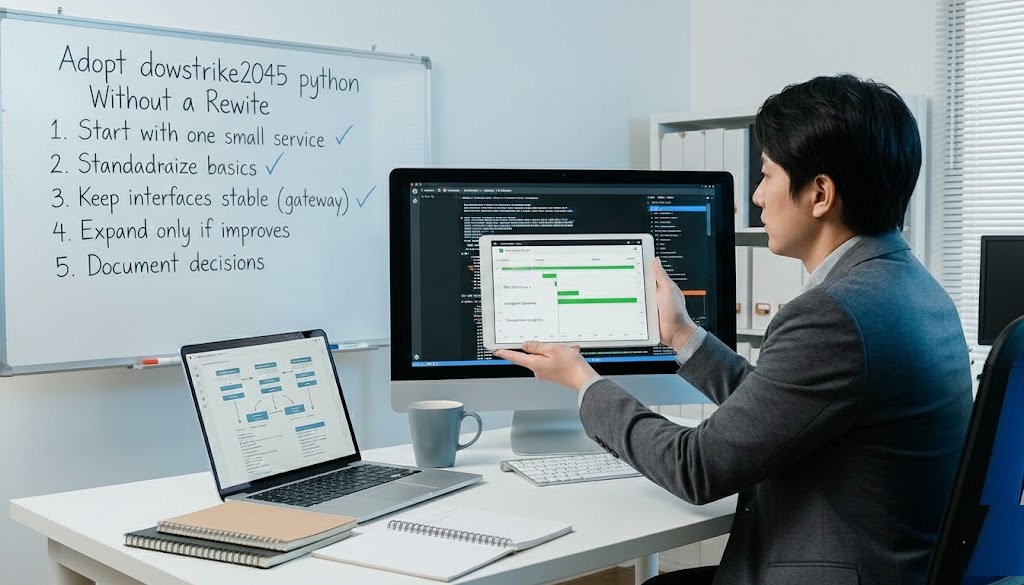 Adopt dowsstrike2045 python Without a Rewrite