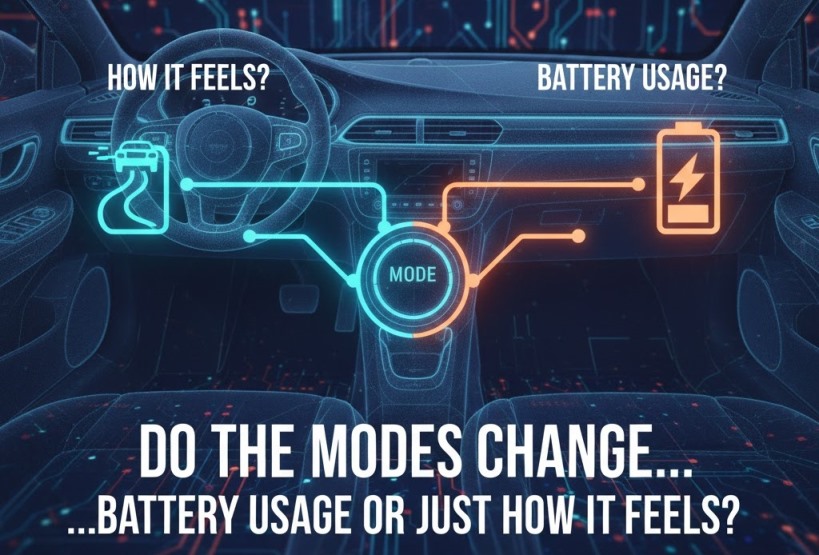 Do the Modes Change Battery Usage or Just How It Feels