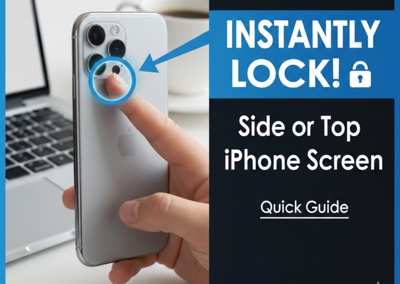 Instantly Lock Your iPhone Screen with the Side or Top Button