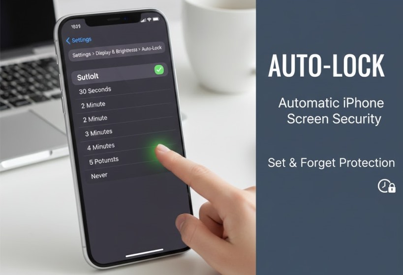Use Auto-Lock So Your iPhone Locks Itself