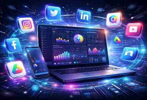 socials and softwares aliensync