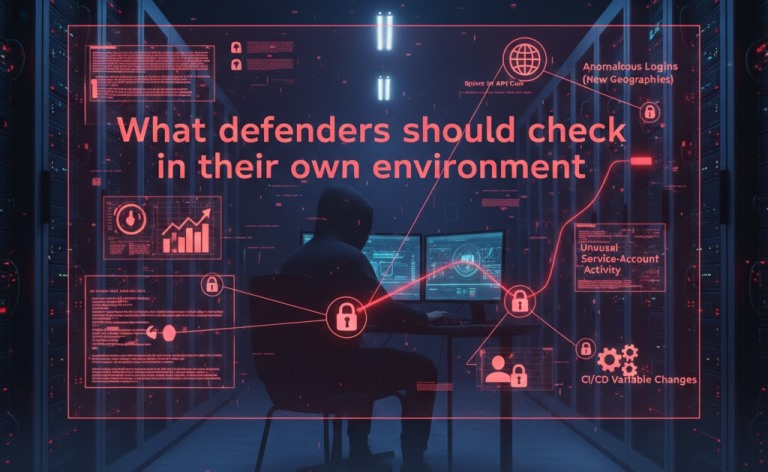 What defenders should check in their own environment