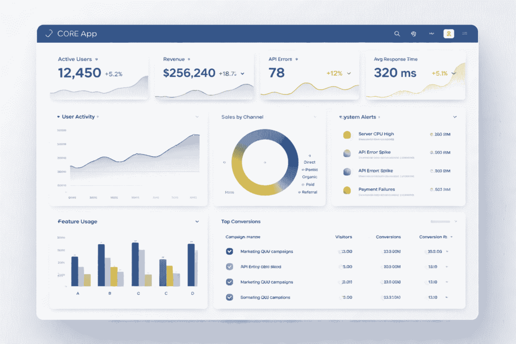 Core App Dashboard