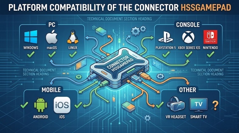Platform Compatibility of the Connector HSSGamepad